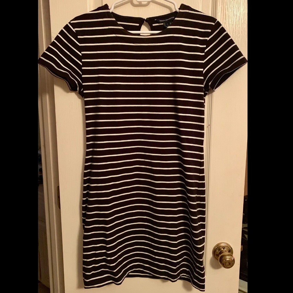 Striped Body-Con Dress